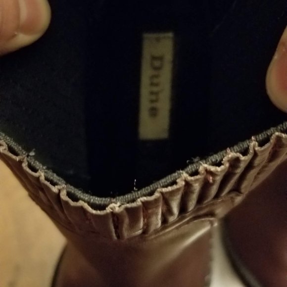 NWOT 🇬🇧 Dune Heeled Ankle Boots - Picture 3 of 6